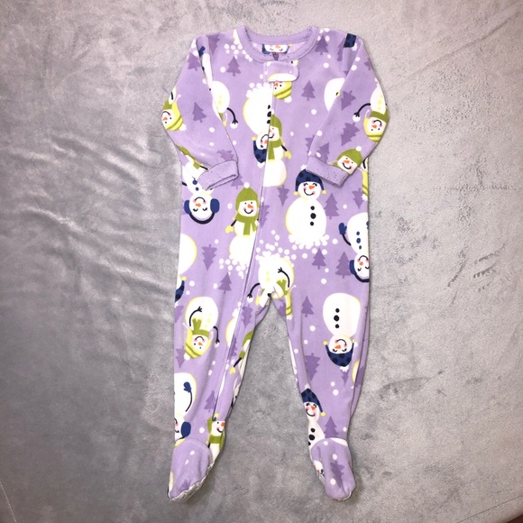 Carter's Other - 2 for $8☃️Carter’s non slip fleece footie pajama